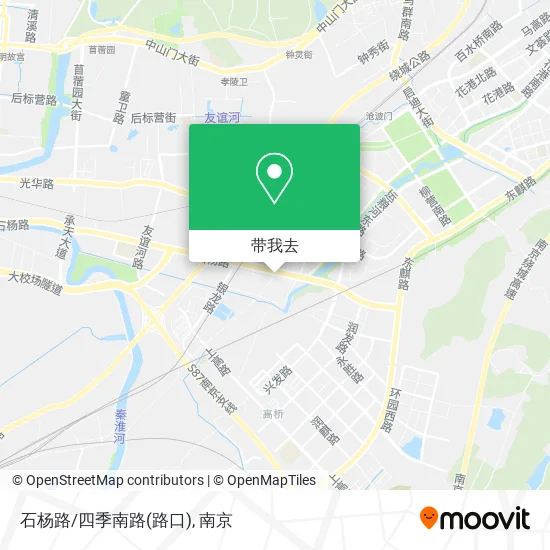 石杨路/四季南路(路口)地图
