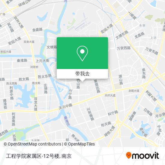 工程学院家属区-12号楼地图