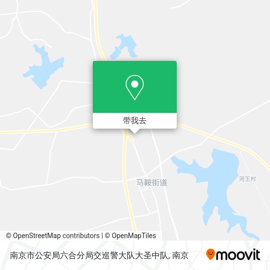 南京市公安局六合分局交巡警大队大圣中队地图