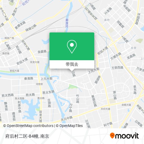 府后村二区-84幢地图