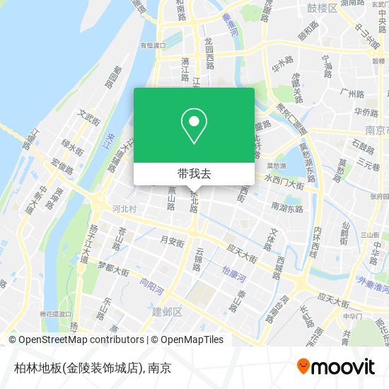 柏林地板(金陵装饰城店)地图