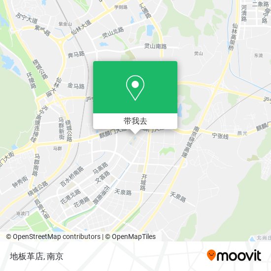 地板革店地图