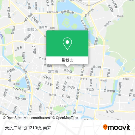 曼度广场北门210楼地图
