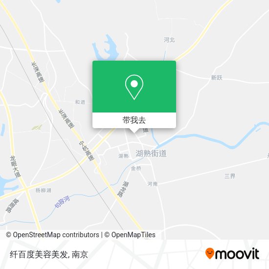 纤百度美容美发地图