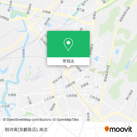 朗诗寓(东麒路店)地图