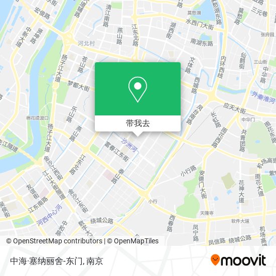 中海·塞纳丽舍-东门地图