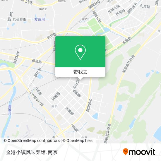 金港小镇风味菜馆地图