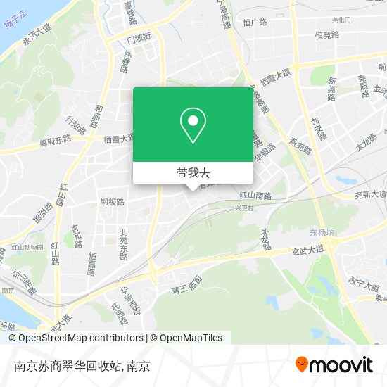南京苏商翠华回收站地图