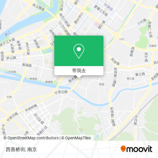 西善桥街地图