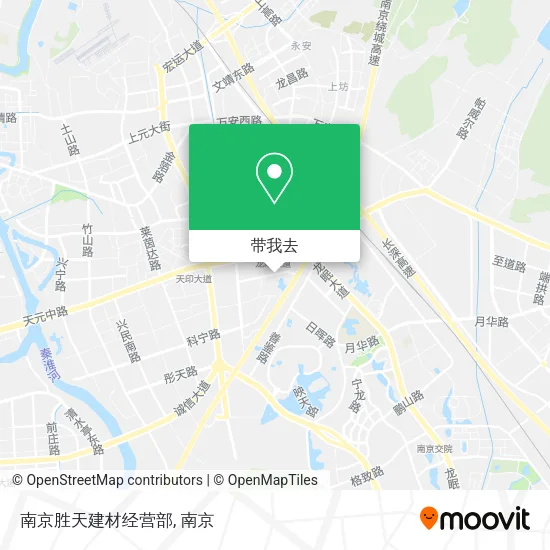 南京胜天建材经营部地图
