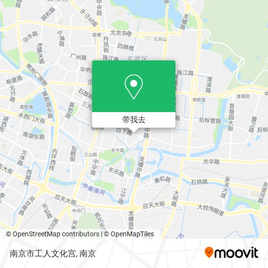 南京市工人文化宫地图