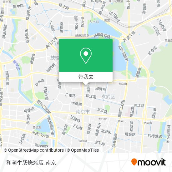 和萌牛肠烧烤店地图