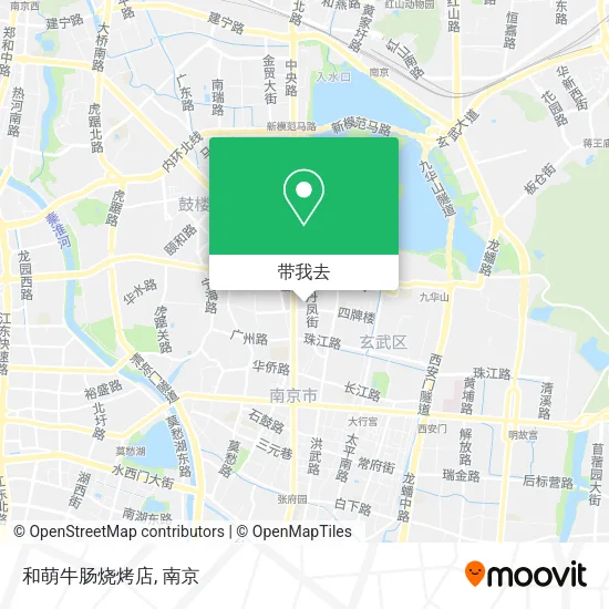 和萌牛肠烧烤店地图