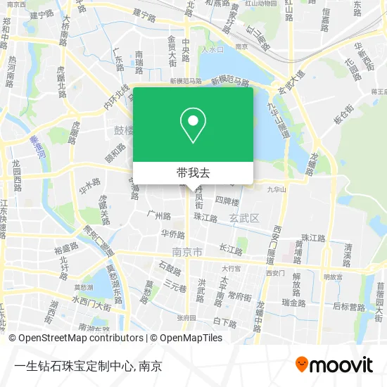 一生钻石珠宝定制中心地图