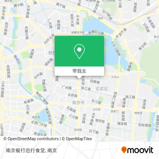 南京银行总行食堂地图