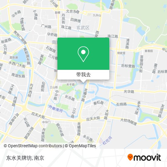 东水关牌坊地图
