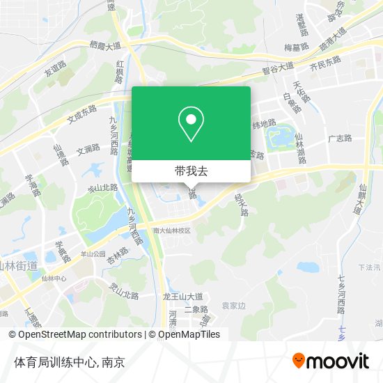 体育局训练中心地图