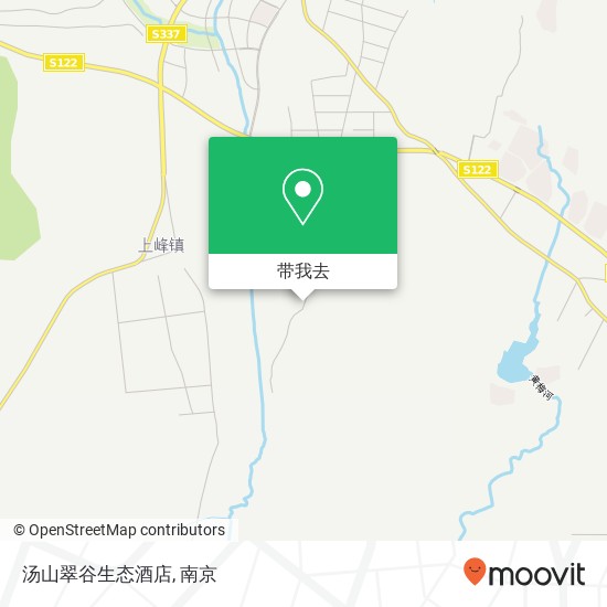 汤山翠谷生态酒店地图