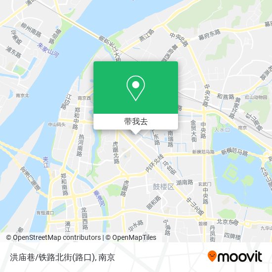洪庙巷/铁路北街(路口)地图