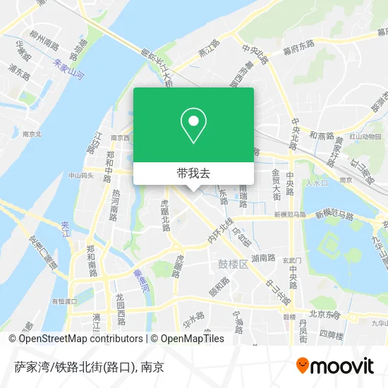 萨家湾/铁路北街(路口)地图