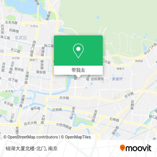 锦湖大厦北楼-北门地图