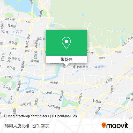 锦湖大厦北楼-北门地图