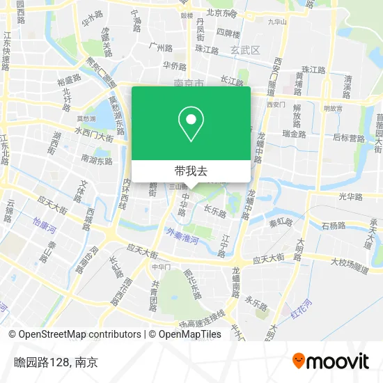 瞻园路128地图