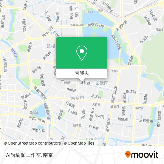 Ai尚瑜伽工作室地图