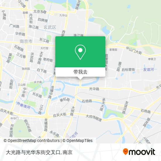 大光路与光华东街交叉口地图