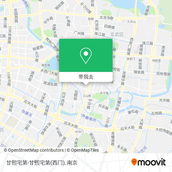 甘熙宅第-甘煕宅第(西门)地图