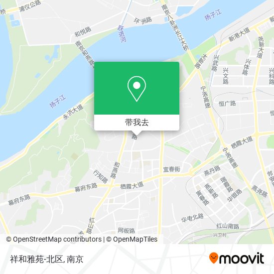 祥和雅苑-北区地图