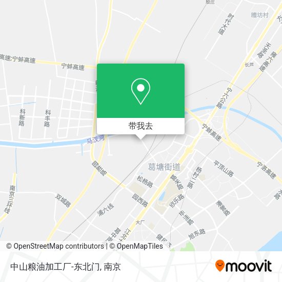中山粮油加工厂-东北门地图
