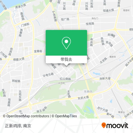 正新鸡排地图