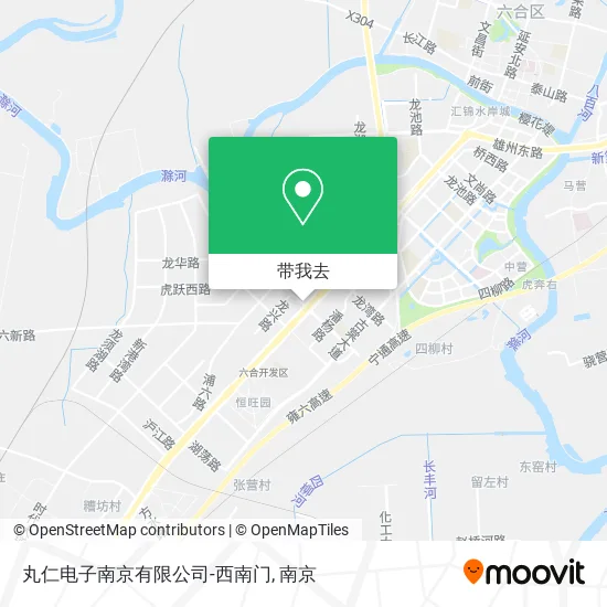 丸仁电子南京有限公司-西南门地图