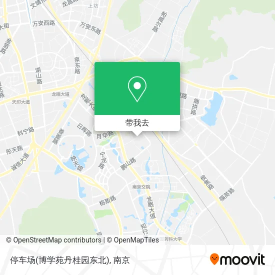 停车场(博学苑丹桂园东北)地图
