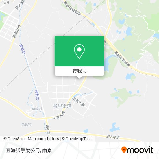 宜海脚手架公司地图
