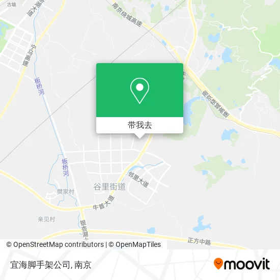 宜海脚手架公司地图