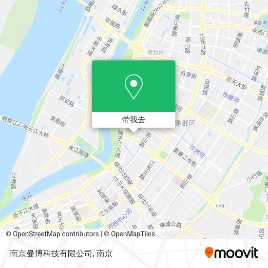 南京曼博科技有限公司地图