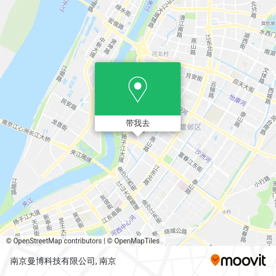 南京曼博科技有限公司地图