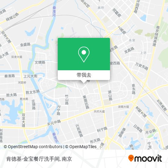 肯德基-金宝餐厅洗手间地图