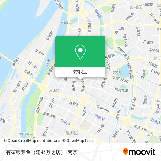有家酸菜鱼（建邺万达店）地图