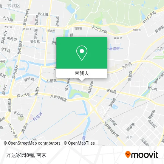 万达家园8幢地图