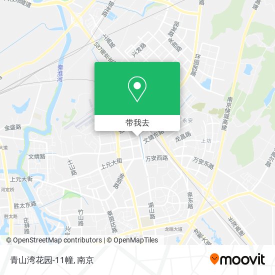青山湾花园-11幢地图