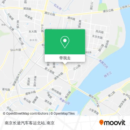 南京长途汽车客运北站地图