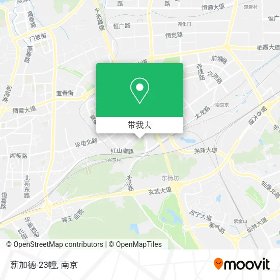 薪加德-23幢地图