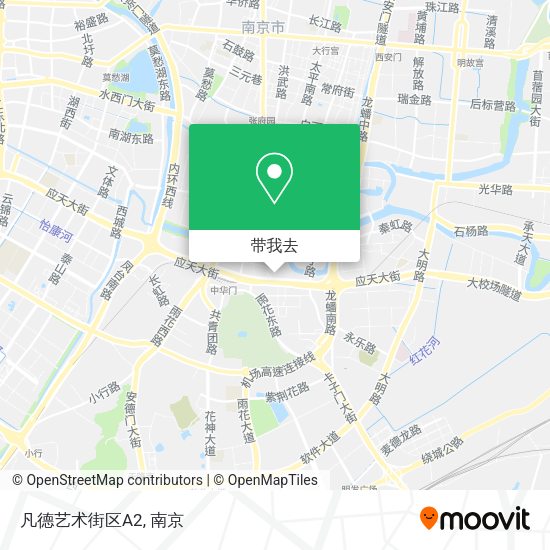 凡德艺术街区A2地图