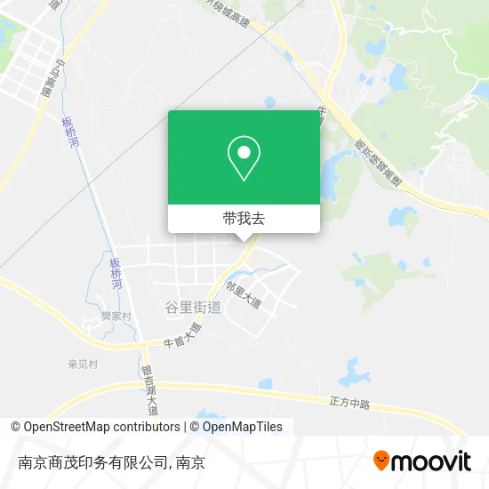 南京商茂印务有限公司地图