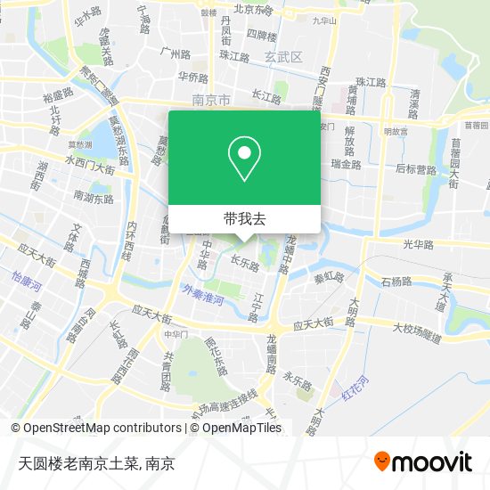 天圆楼老南京土菜地图