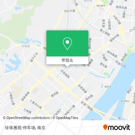 珍珠雅苑-停车场地图