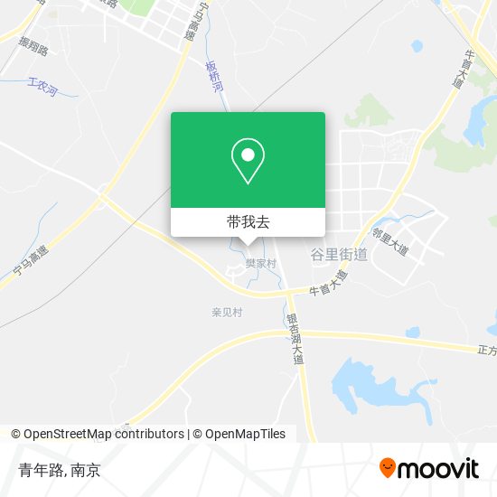 青年路地图